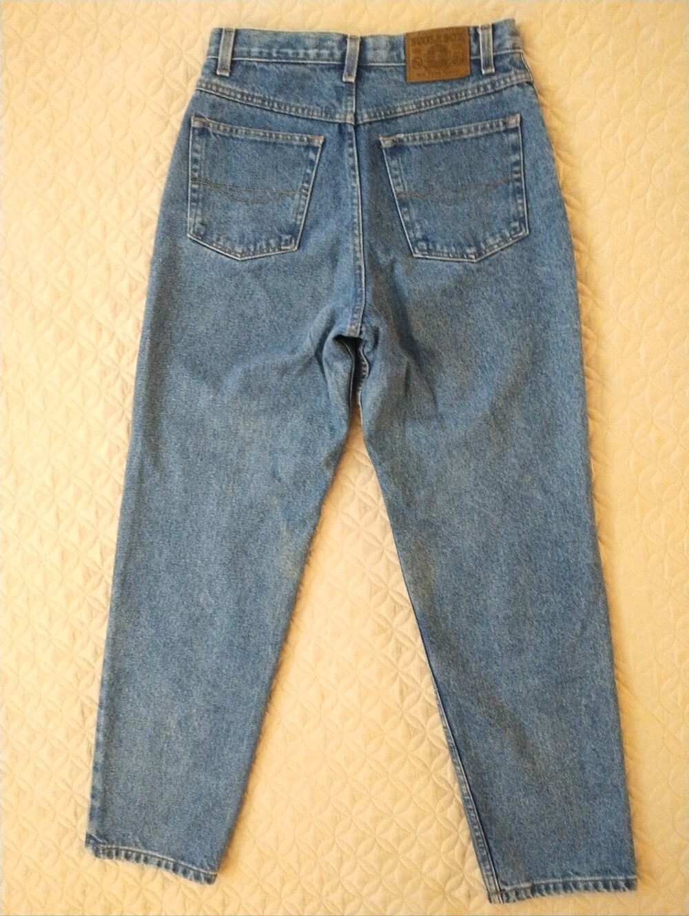Vtg 90s Bugle Boy Originals Easy Fit High Rise Mom Jeans Size 8S